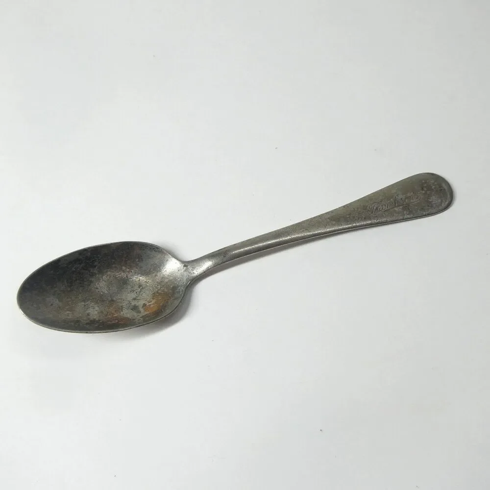 Thompson’s Restaurant Spoon Vintage Flatware Teaspoon Silverplate